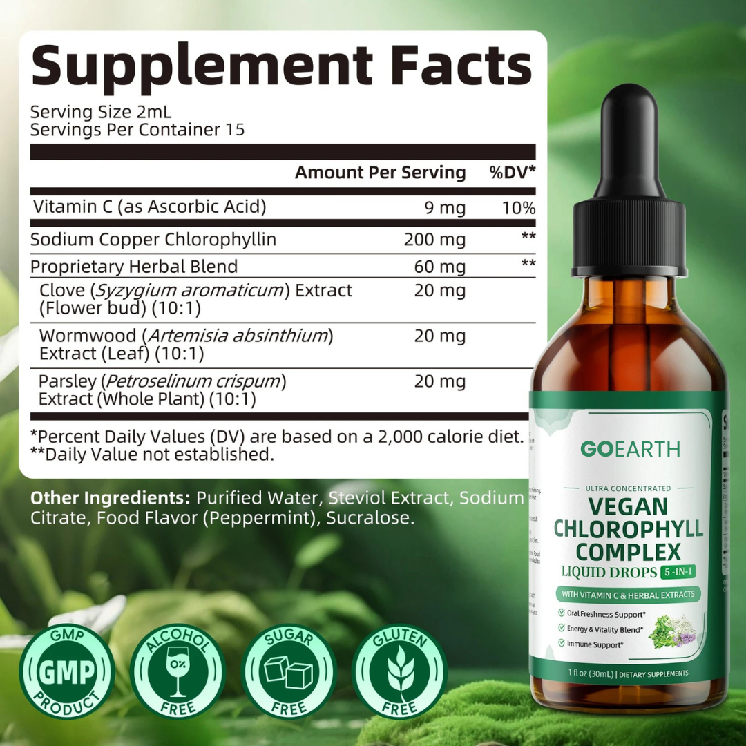 Pure Chlorophyll Complex